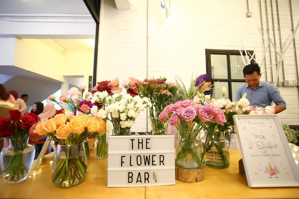Flower Bar for Events & Weddings KL Top Florist