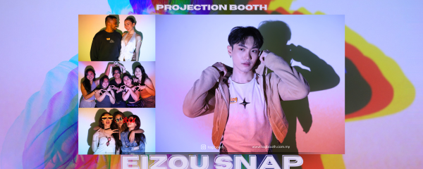 Interactive photobooth Malaysia, Projection Photobooth, Event Entertainment Ideas, Eizou Snap, Fun and unqiue photos, unique photo outcome
