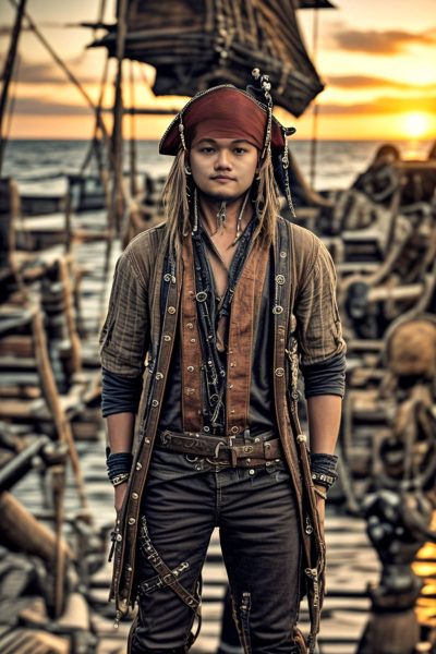 AI Photobooth, AI Photobooth Photobox, AI Photobox, Tagbooth Photobooth, Ultimate Photobox, Disney Character, Disney, Pirates of the Caribbean, Capatain Jack Sparrow